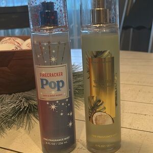 Set of 2 Bath and Bodywork’s Fine Fragrance Mist